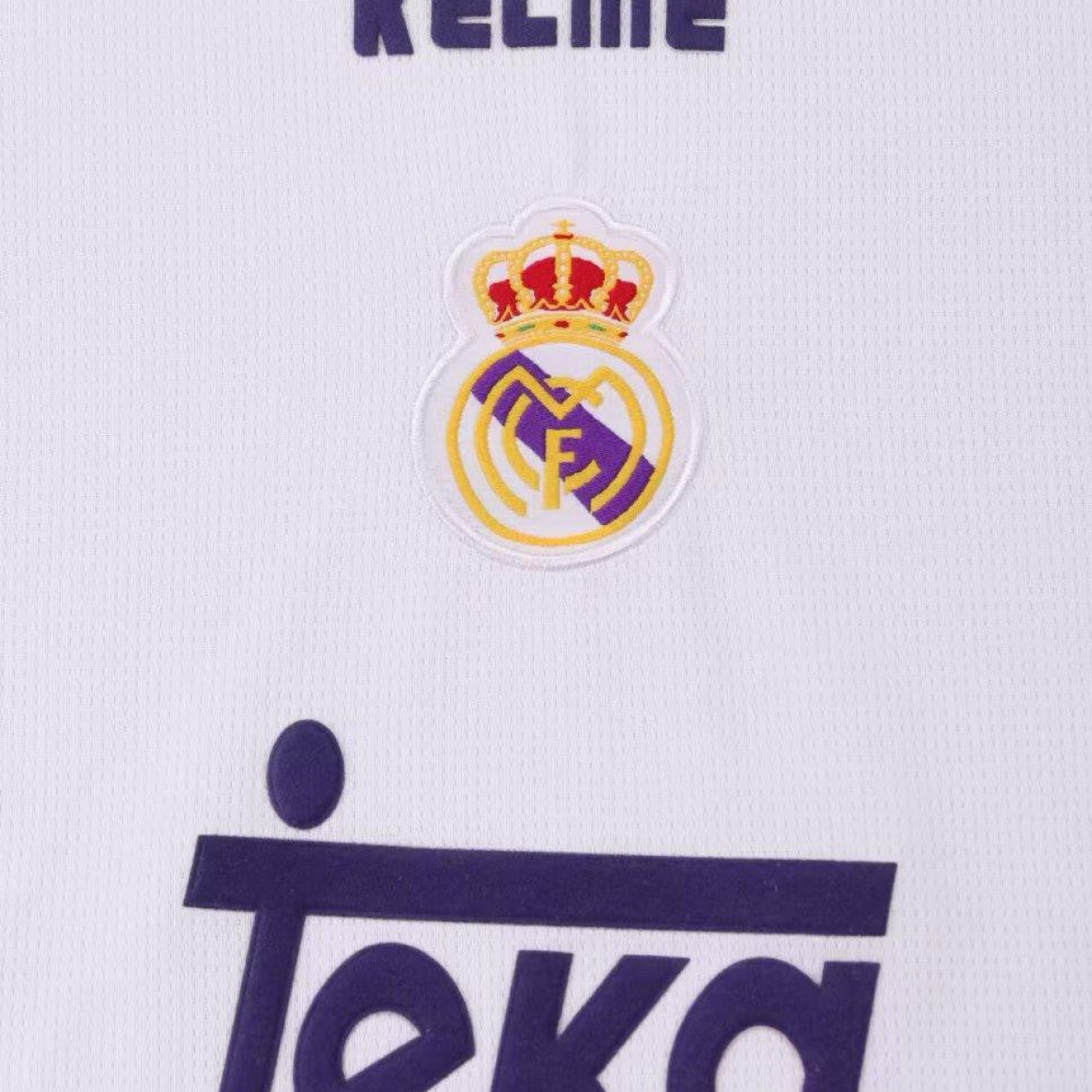 Retro Kids 96/97 Real Madrid Home Jersey