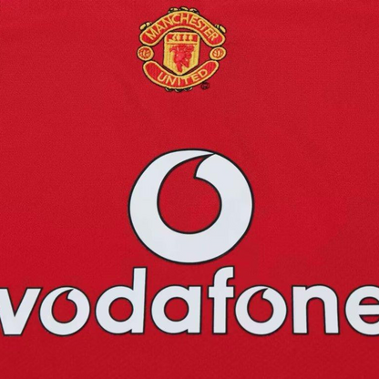 Retro Kids 04/06 Manchester United Home Jersey
