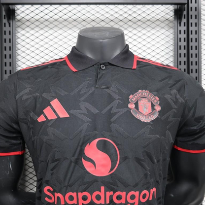 Player Version 25/26 Manchester United Black Special Jersey