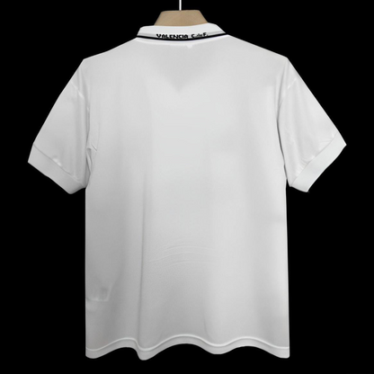 Retro 96/97 Valencia Away White Jersey