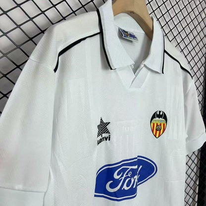 Retro 96/97 Valencia Away White Jersey