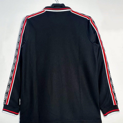 Retro 98/99 Manchester United Long Sleeve Goalkeeper Navy Jersey