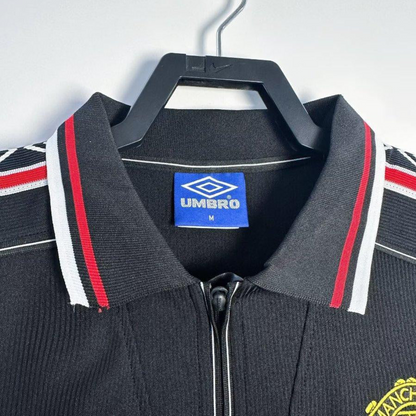 Retro 98/99 Manchester United Long Sleeve Goalkeeper Navy Jersey