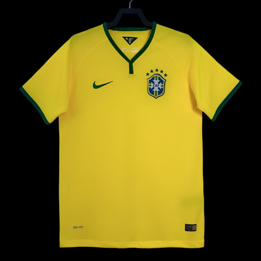 Retro 2014 Brazil Home Jersey