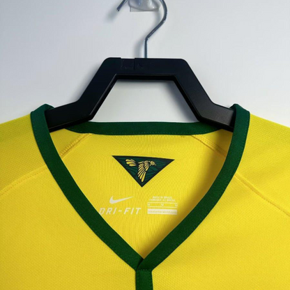 Retro 2014 Brazil Home Jersey