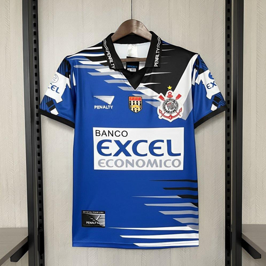 Retro 98/99 Corinthians Third Blue Jersey