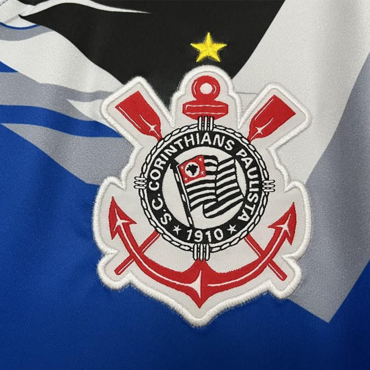 Retro 98/99 Corinthians Third Blue Jersey