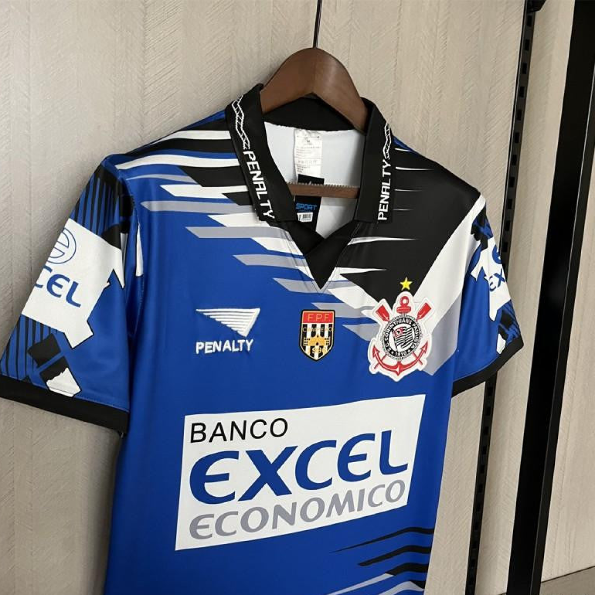 Retro 98/99 Corinthians Third Blue Jersey