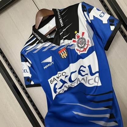 Retro 98/99 Corinthians Third Blue Jersey