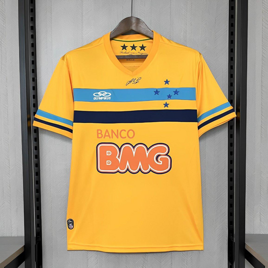 Retro 14/15 Cruzeiro Goalkeeper Yellow Jersey