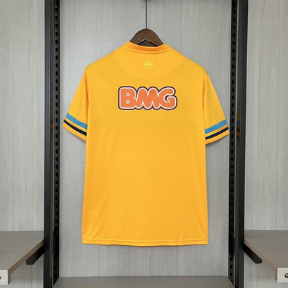 Retro 14/15 Cruzeiro Goalkeeper Yellow Jersey