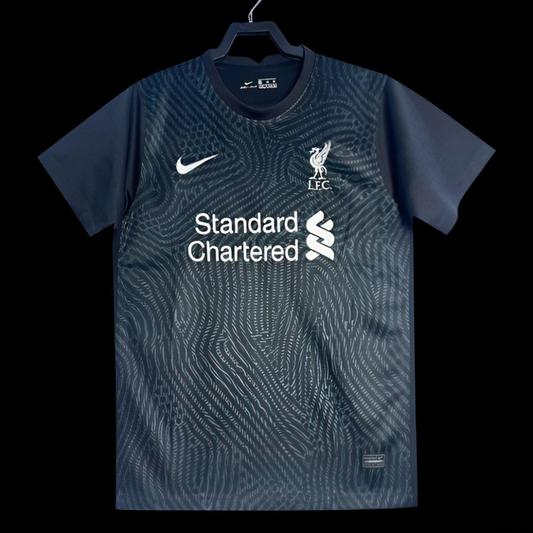 Retro 20/21 Liverpool Black Goalkeeper Jersey