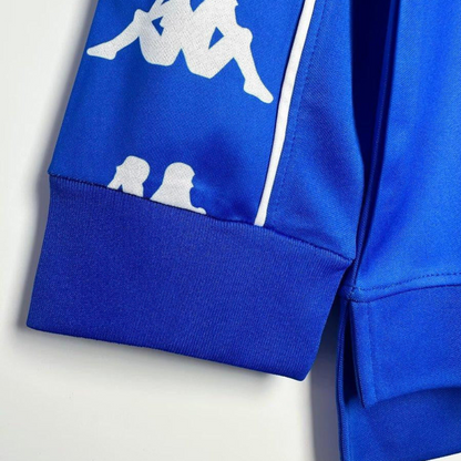 Retro 99/00 Juventus Away Long Sleeve Blue Jersey
