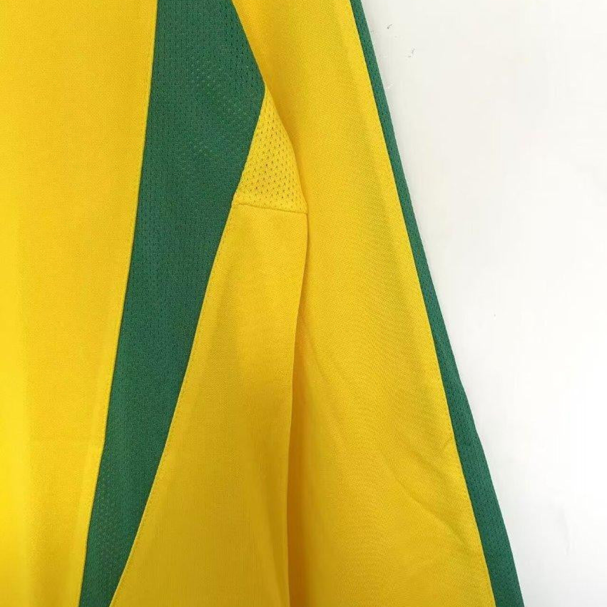 Retro 2002 Brazil Home Long Sleeve Jersey