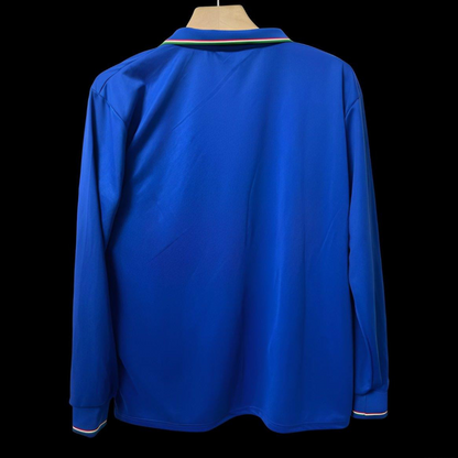 Retro 1982 Italy Home Long Sleeve Jersey