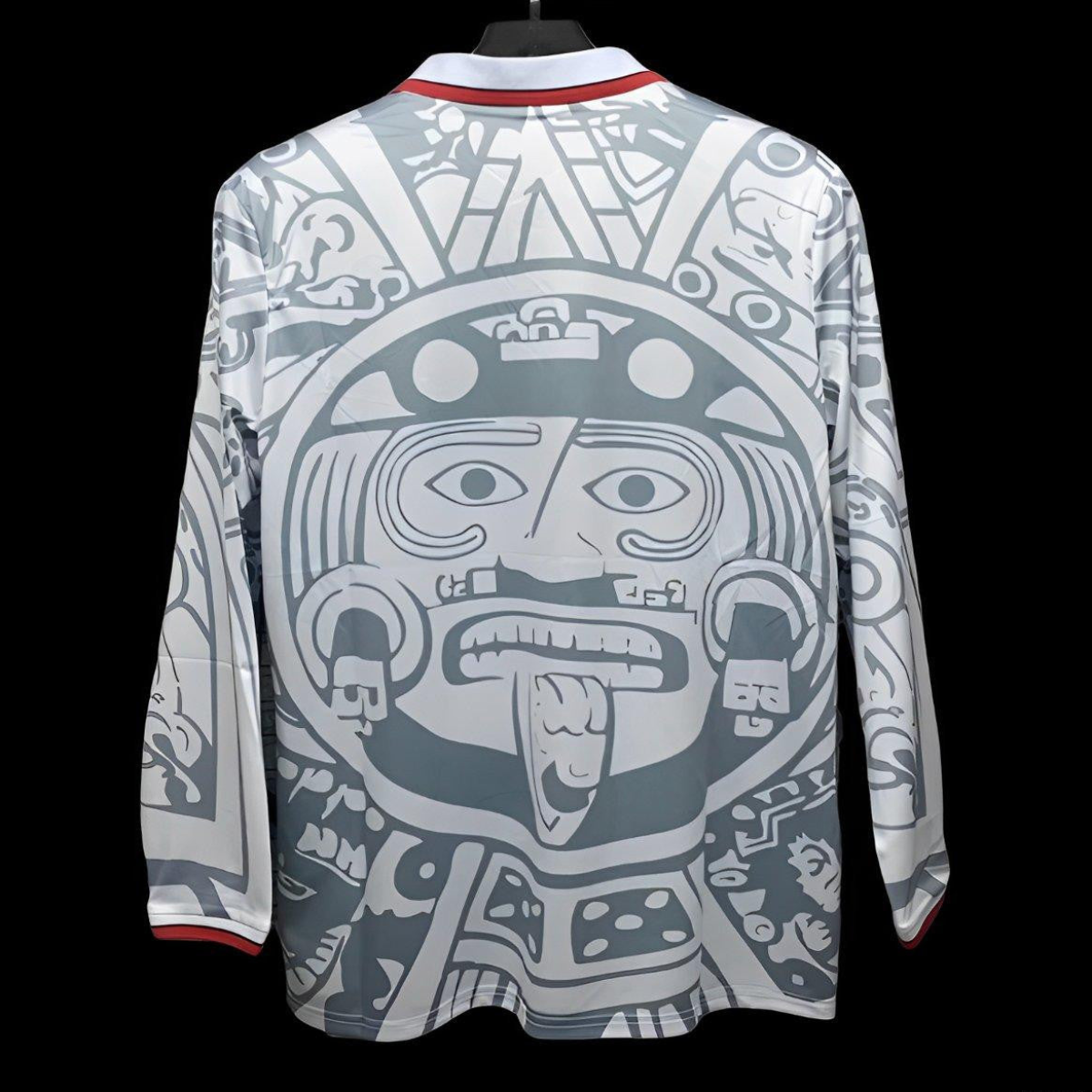 Retro 1998 Mexico Away White Long Sleeve Jersey