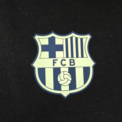 24/25 Barcelona Navy/Red/Black/Beige/Grey Hoodie WIth Black Badge