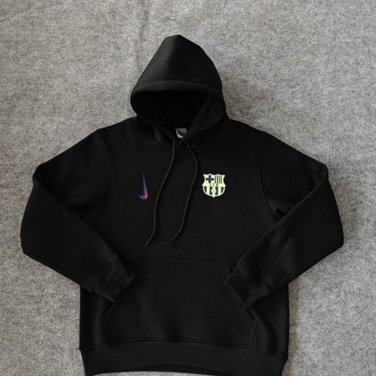 24/25 Barcelona Navy/Red/Black/Beige/Grey Hoodie WIth Black Badge