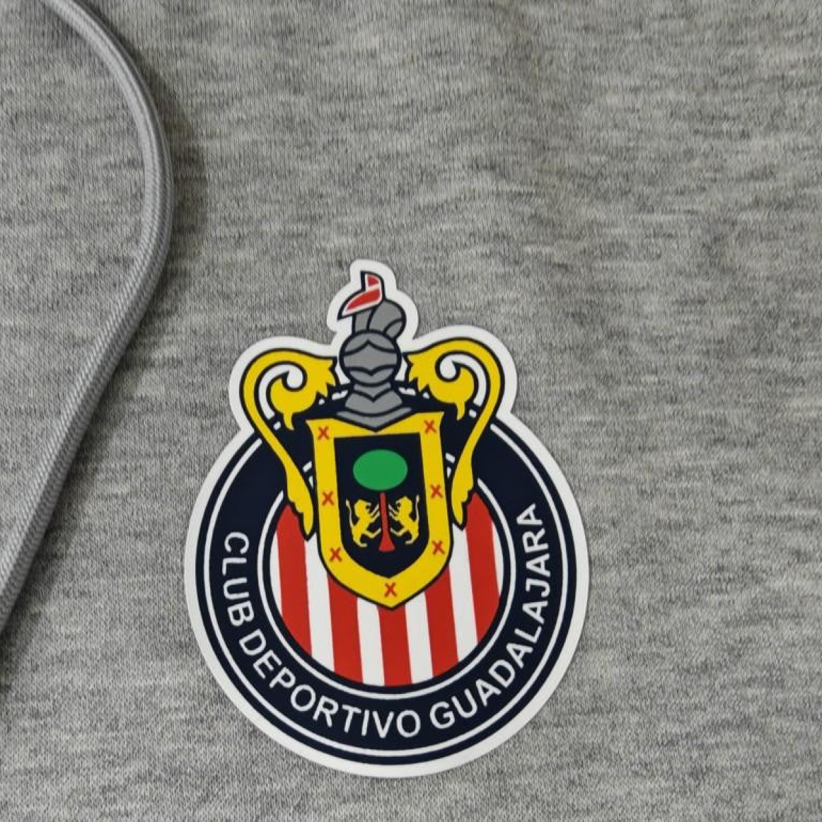 24/25 Chivas Guadalajara Navy/Red/Black/Beige/Grey Hoodie WIth Black Badge