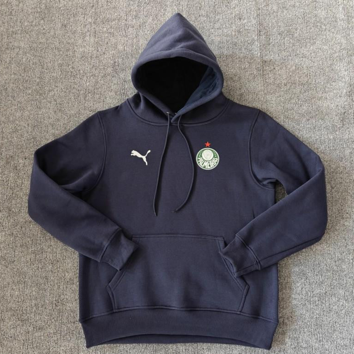 24/25 Palmeiras Navy/Red/Black/Beige/Grey Hoodie WIth Black Badge