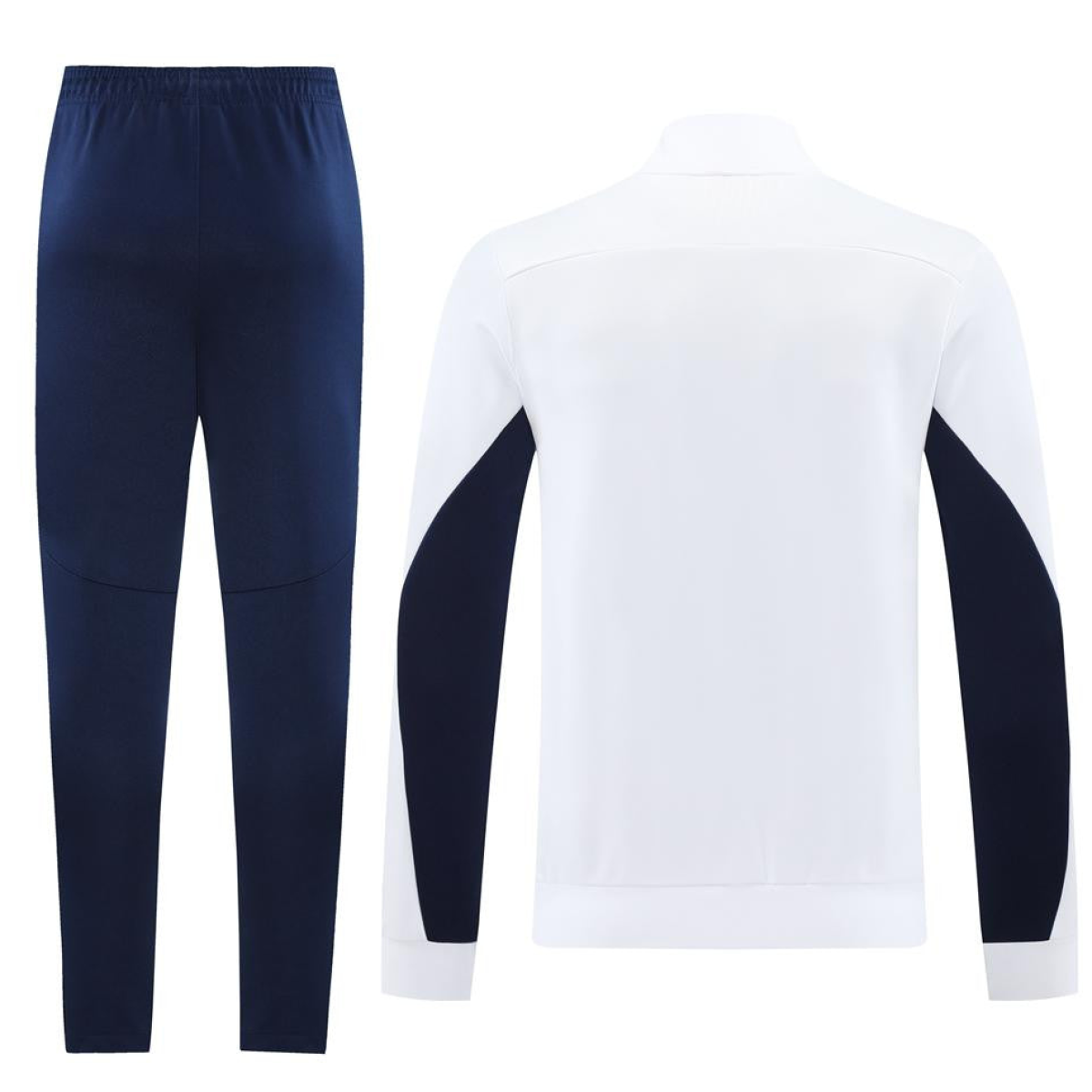 24/25 Olympique Marseille White Full Zipper Jacket +Long Pants