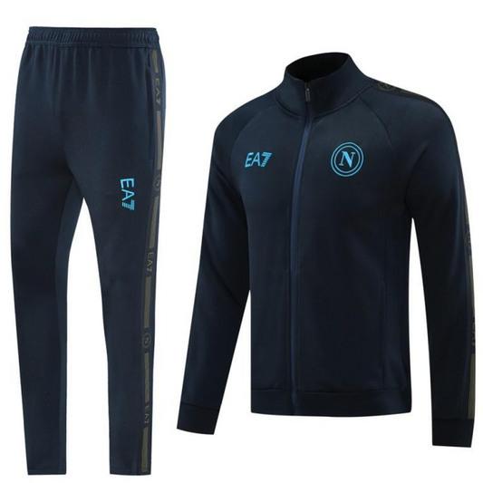 24/25 Napoli Navy Full Zipper Jacket +Long Pants
