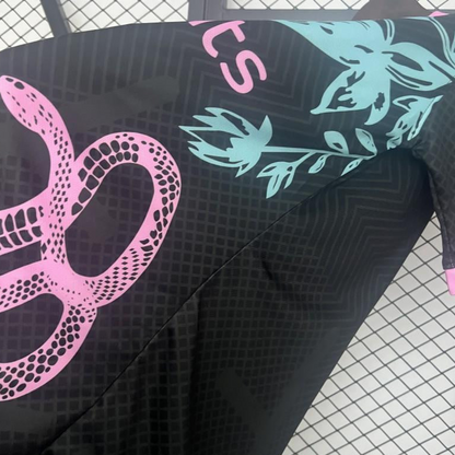 24/25 Inter Milan Black With Pink Snake Jersey
