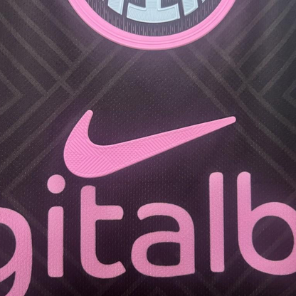 24/25 Inter Milan Black With Pink Snake Jersey