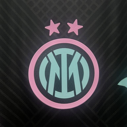 24/25 Inter Milan Black With Pink Snake Jersey