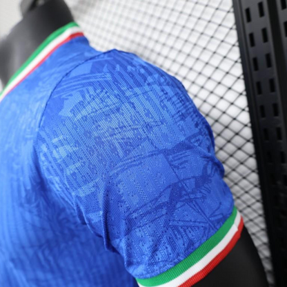 Player Version 2024 Italy Michelangelo Blue Special Training Jersey