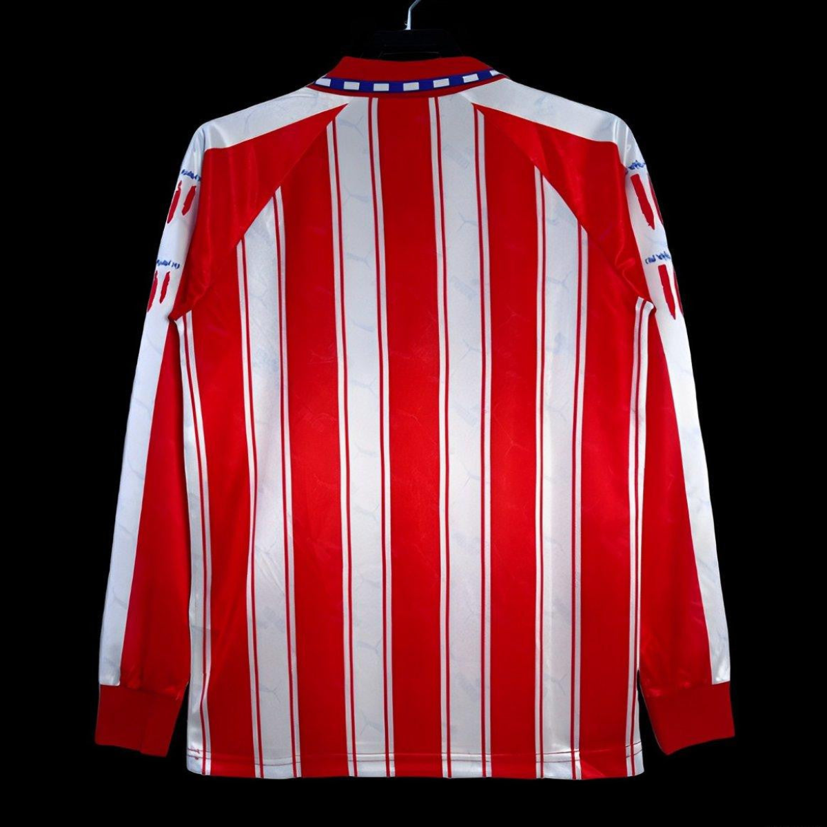 Retro 04/05 Long Sleeve Atletico Madrid Home Jersey