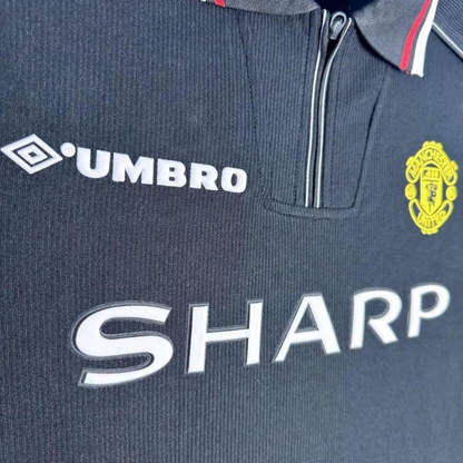 Retro 98/99 Manchester United Goalkeeper Navy Jersey