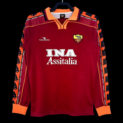 Retro 98/99 Roman Home Long Sleeve Jersey