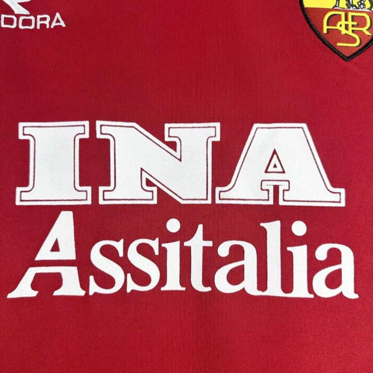 Retro 98/99 Roman Home Long Sleeve Jersey