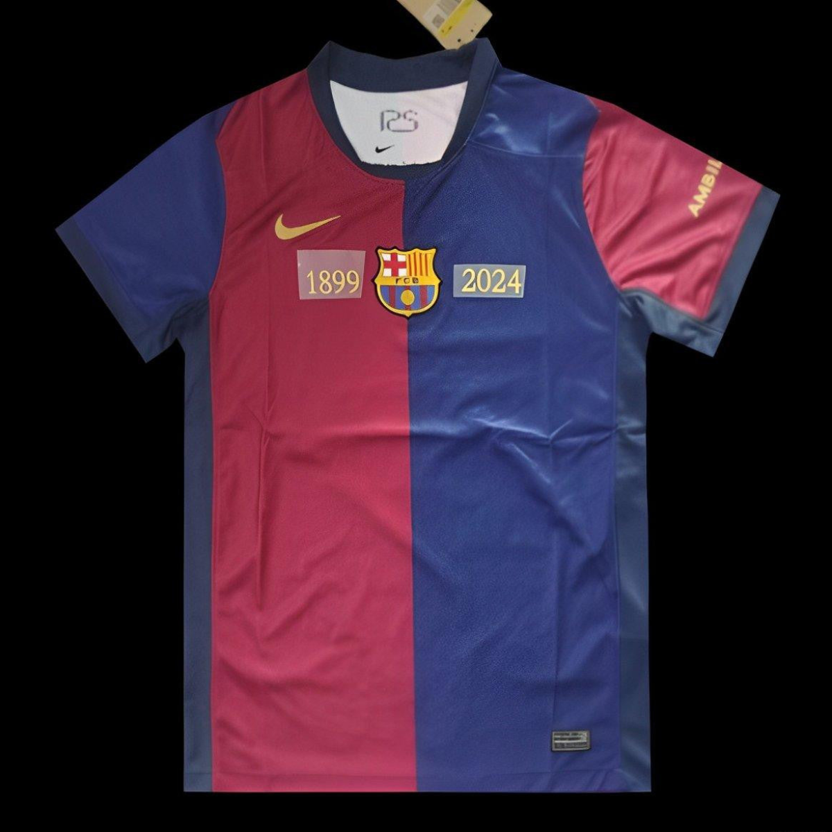 24/25 Barcelona Home 125Th Anniversary 1899-2024 Printing Jersey