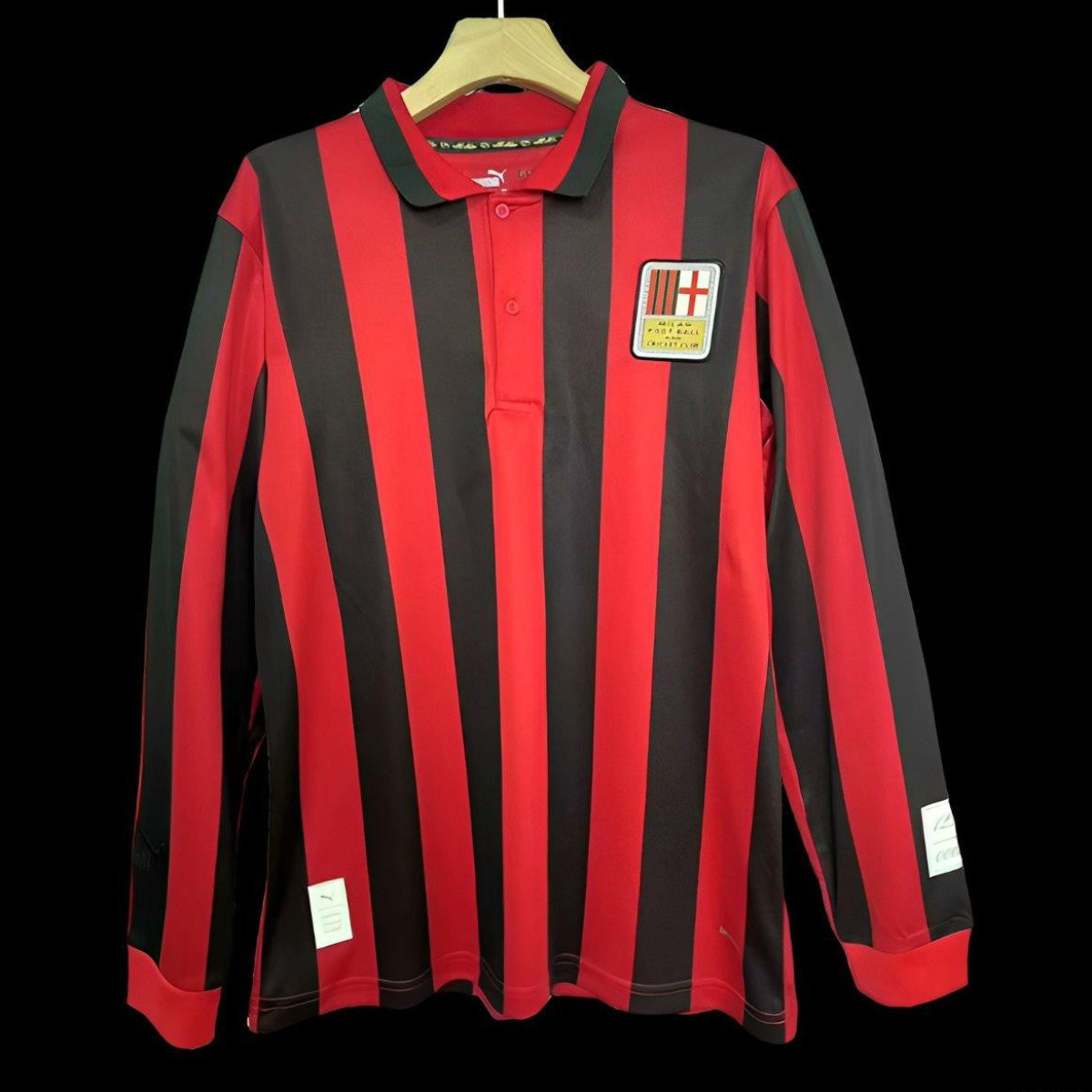 Limited Version 24/25 AC Milan Home 125Th Anniversary Long Sleeve Jersey