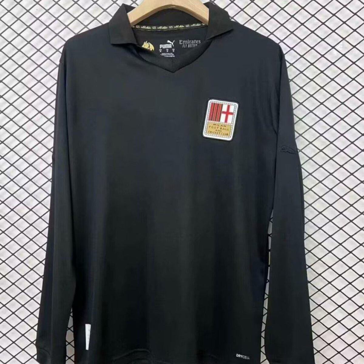24/25 AC Milan 125Th Anniversary Black Long Sleeve Jersey