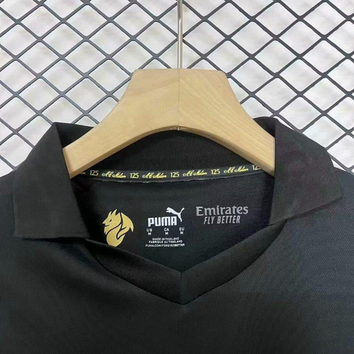 24/25 AC Milan 125Th Anniversary Black Long Sleeve Jersey