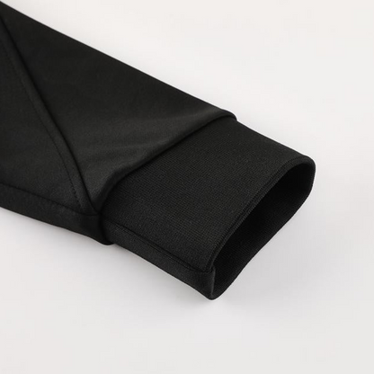 24/25 Chelsea Black Full Zipper Jacket +Long Pants