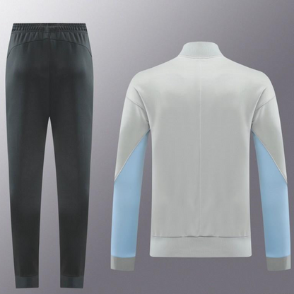 24/25 Tottenham Hotspur Grey Full Zipper Jacket +Long Pants