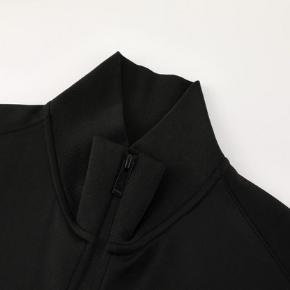 24/25 PSG Black Full Zipper Jacket +Long Pants