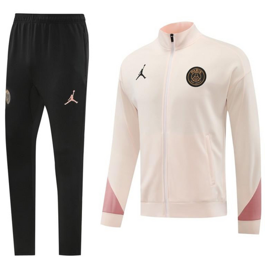 24/25 PSG Pink Full Zipper Jacket +Long Pants