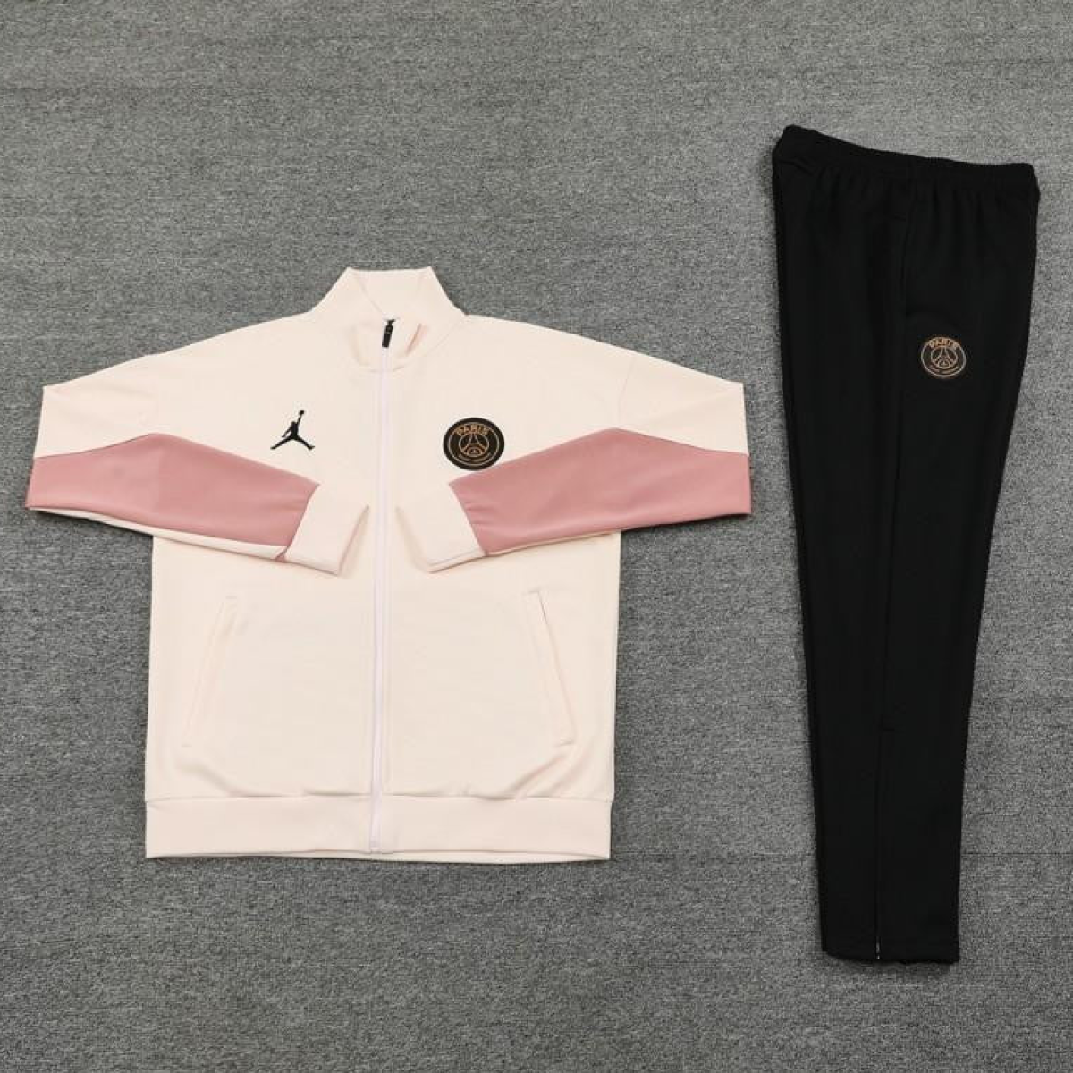 24/25 PSG Pink Full Zipper Jacket +Long Pants