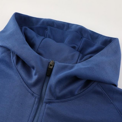 24/25 Inter Milan Blue Hoodie Full Zipper Jacket +Long Pants