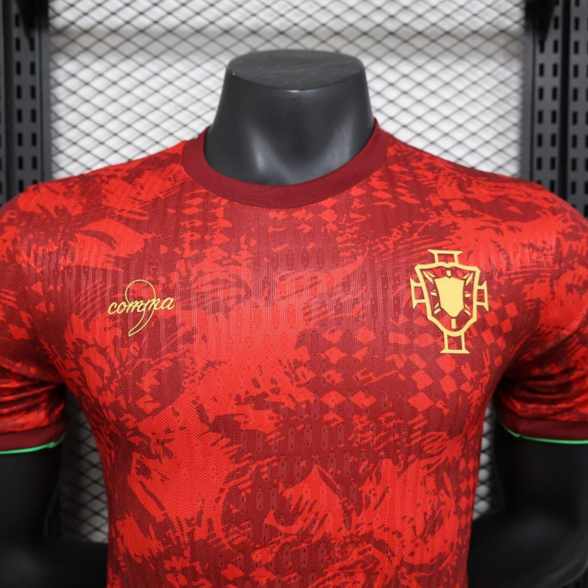 Player Version 2024 Portugal Comma Football Champions Of Europe Jersey