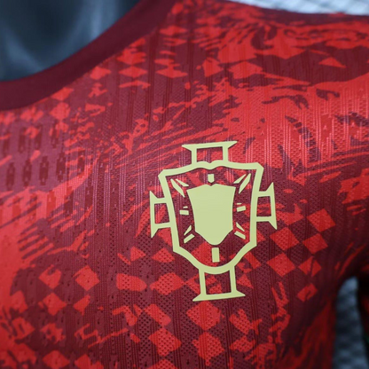 Player Version 2024 Portugal Comma Football Champions Of Europe Jersey