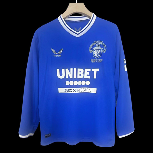 24/25 Glasgow Rangers 125Th Anniversary Long Sleeve Jersey