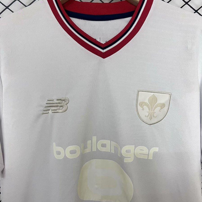 24/25 Lille OSC White 80th Anniversary Jersey