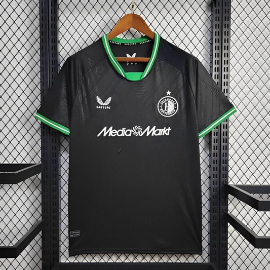 24/25 Feyenoord Rotterdam Away Black Jersey