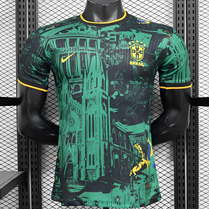 Player Version 2024 Brazil Green Special Jersey